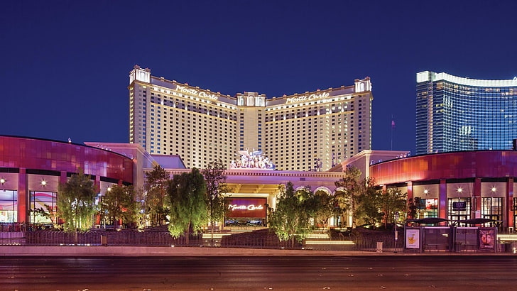 Лас-Вегас, отели и казино Монте-Карло Обои для рабочего стола Hd 2880 × 1620, HD обои