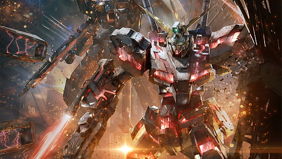 Gundam contre 4k bien, Fond d'écran HD HD wallpaper