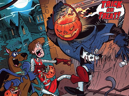 Comics, Scooby-Doo, Scooby-Doo (Zeichentrickfilm), HD-Hintergrundbild HD wallpaper