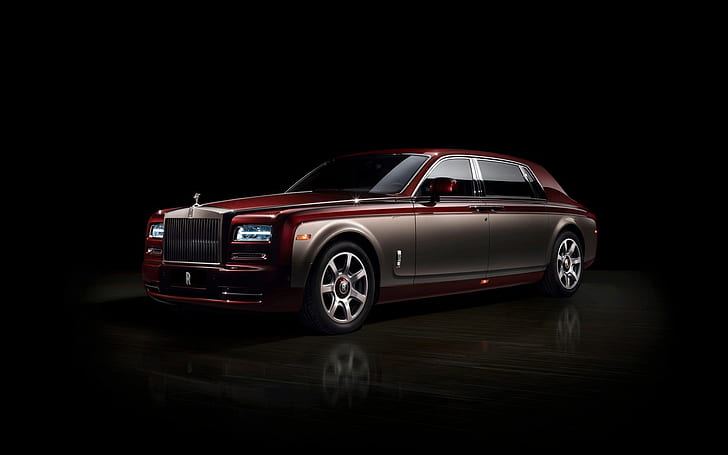 Зашеметяващ Rolls Royce Phantom, лимузина, луксозни автомобили, разкошен, готин, HD тапет