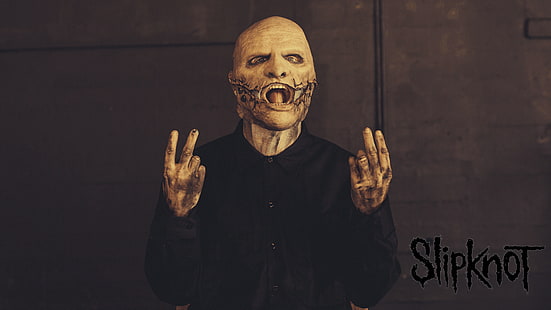Тапет Slipknot, Кори Тейлър, Slipknot, маска, HD тапет HD wallpaper