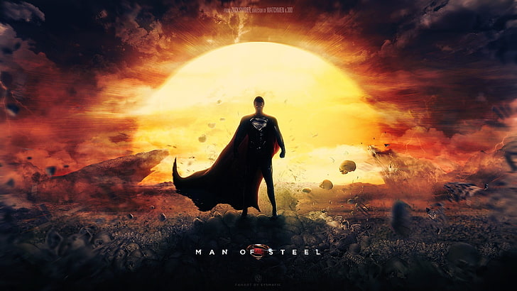 Papel de parede de Homem de Aço Superman, Homem de Aço, filmes, Superman, HD papel de parede