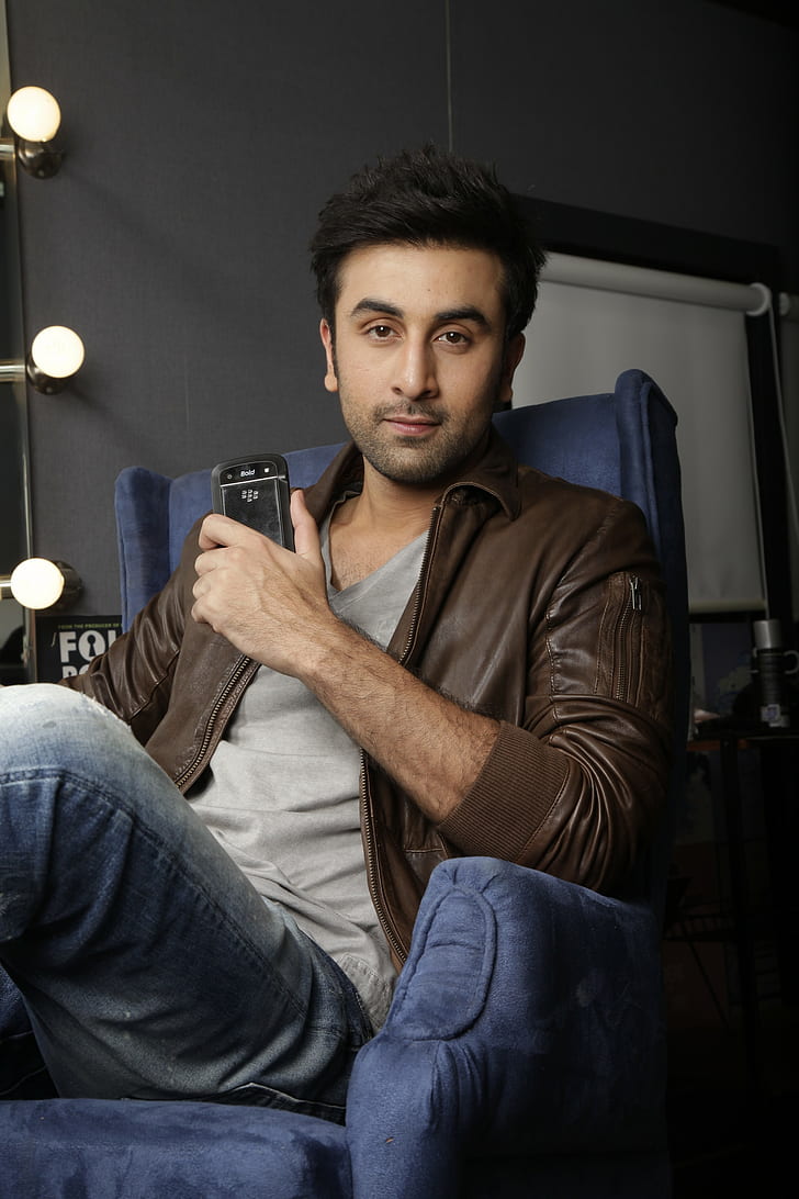 Ranbir Kapoor Blackberry Bold Photoshoot, Fond d'écran HD, fond d'écran de téléphone