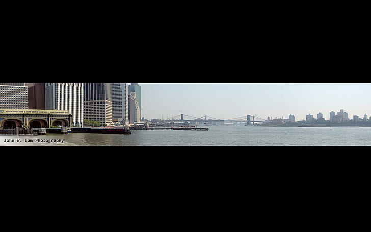 Staten Isl färjeterminal, terminal, East River, Staten Island färja, djur, HD tapet