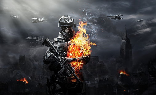 Battlefield 3 Zombies HD тапет, тапет Call of Duty, игри, Battlefield, Zombies, HD тапет HD wallpaper