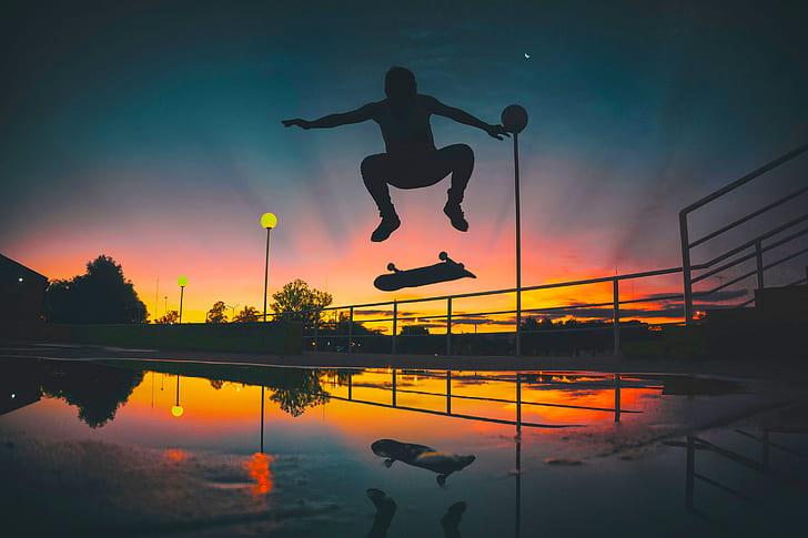 Sport, skateboard, Sfondo HD