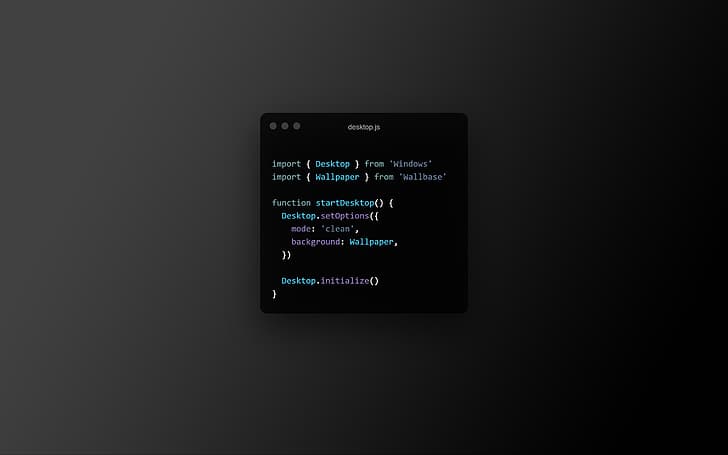 kode, JavaScript, latar belakang sederhana, Wallpaper HD