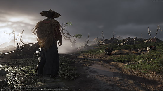 Ghost of Tsushima, E3 2018, screenshot, 4K, HD wallpaper HD wallpaper