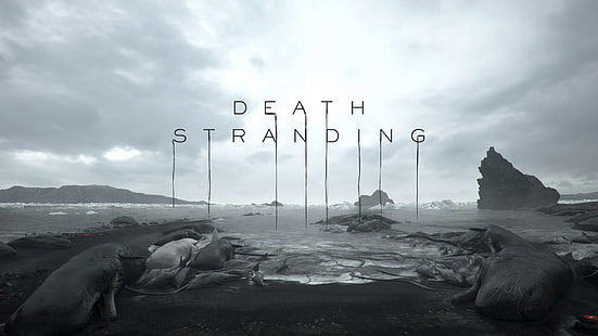 Death Stranding Hintergrund, Death Stranding, Kojima-Produktionen, 2017, HD-Hintergrundbild HD wallpaper
