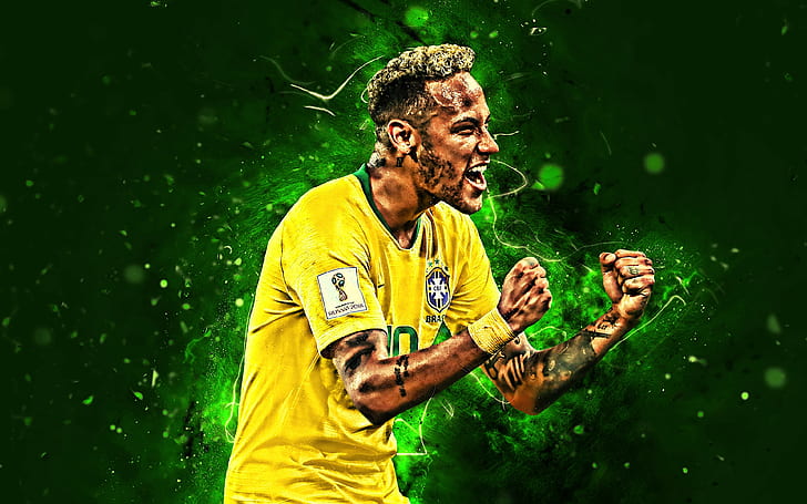 Calcio, Neymar, Brasile Nazionale di calcio, Sfondo HD