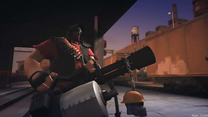 Heavy (TF2), Medic (TF2), Source Filmmaker, Team Fortress 2, gry wideo, Tapety HD