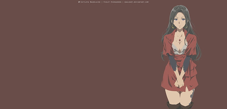 Anime, Violet Evergarden, Cattleya Baudelaire, HD wallpaper