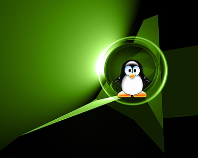 linux tuxオペレーティングシステムテクノロジーLinux HD Art、linux、Tux、オペレーティングシステム、 HDデスクトップの壁紙 HD wallpaper