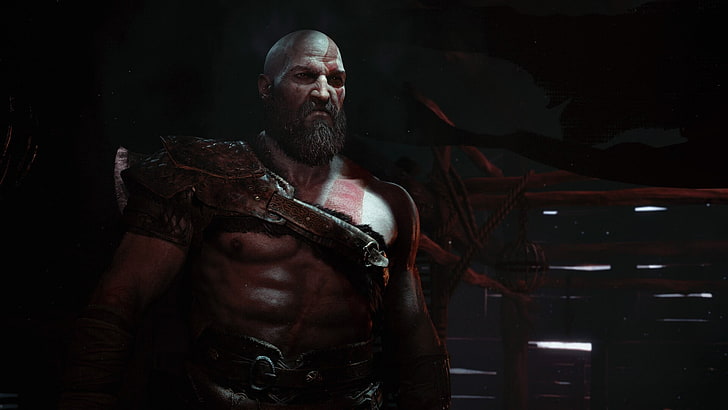 Wallpaper digital God of War Kratos, Dewa, God of War, Kratos, Omega, valhalla, dewa perang 4, video game, God of War (2018), Wallpaper HD