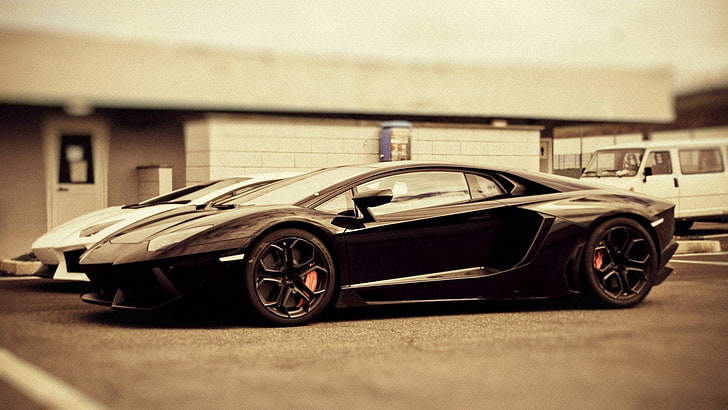 coche, Lamborghini Aventador, Fondo de pantalla HD