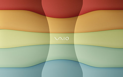Vaio Smooth, logo Sony Vaio, Sony Vaio, Tapety HD HD wallpaper