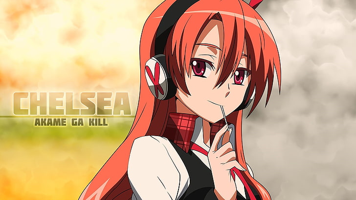Chelsea, Akame ga kill, Anime, Girl, Face, Sfondo HD