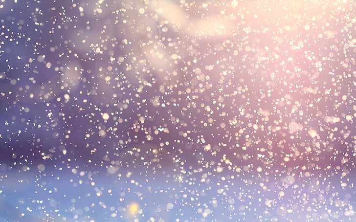 winter, snow, snowfall, flakes, snowflakes, snowing, HD wallpaper