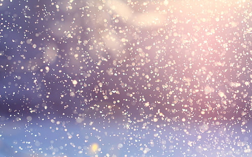 winter, snow, snowfall, flakes, snowflakes, snowing, HD wallpaper HD wallpaper