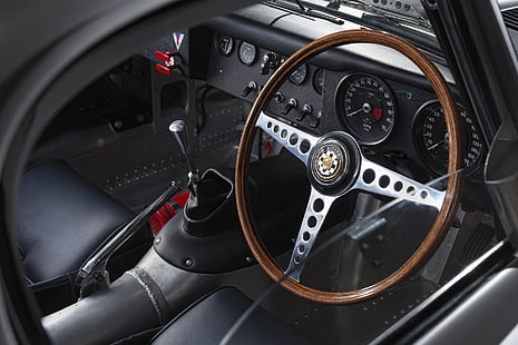 Jaguar Classic Car Classic E-Type Interior HD, auto, auto, classic, interni, jaguar, e, tipo, Sfondo HD HD wallpaper