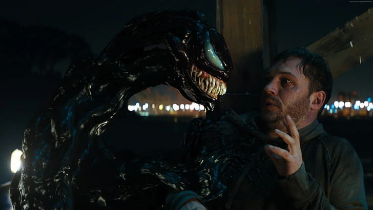 Tom Hardy, 4K, Venom, HD-Hintergrundbild