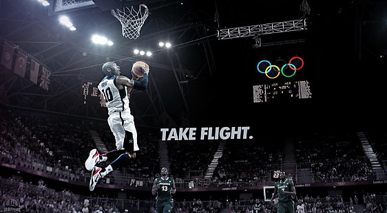 Kobe Bryant ta flyg, basketspelare digital tapet, Sport, Basket, kobe, bryant, svart mamba, kobe bryant, 24, kobe usa, braynt usa, usa team, HD tapet HD wallpaper