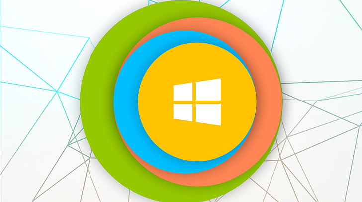 Windows, Microsoft Windows-logotyp, Windows, Windows 10, art, HD tapet