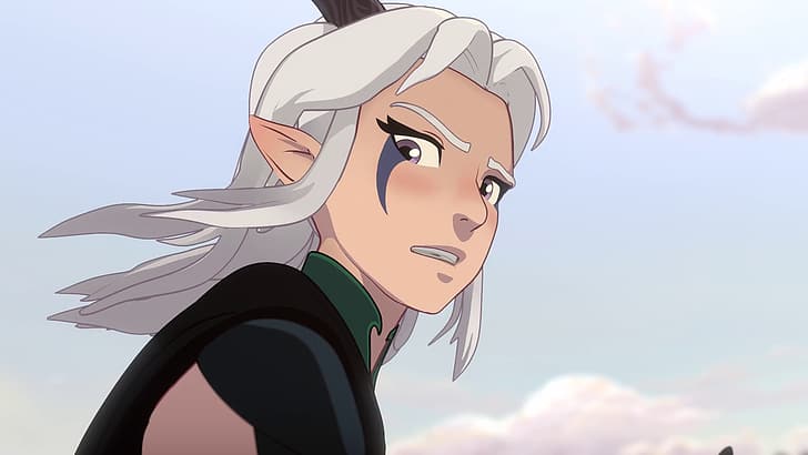 Rayla, The Dragon Prince, anime, HD wallpaper
