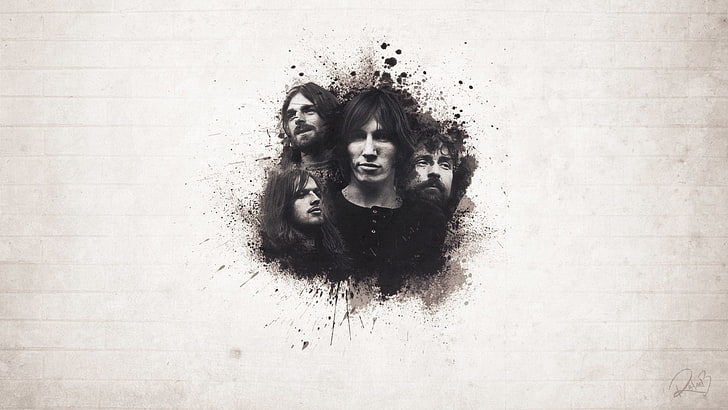 band cover, Music, Pink Floyd, Richard Wright, Roger Waters, David Gilmour, Nick Mason, HD wallpaper