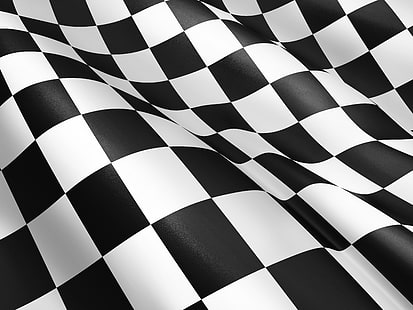 papier peint à carreaux noir et blanc, blanc, noir, cellule, Fond d'écran HD HD wallpaper
