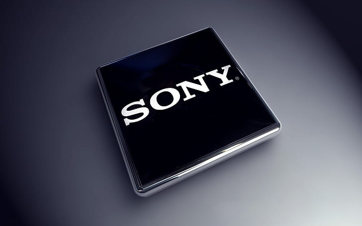 شعار سوني ثلاثي الأبعاد، خلفية HD