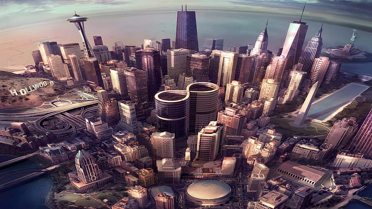 Foo Fighters Sonic Highways, Tapety HD