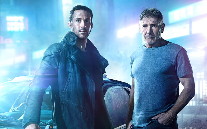 Blade Runner 2049 Ryan Gosling Harrison Ford, Ford, Ryan, Blade, Runner, Harrison, Gosling, 2049, Tapety HD