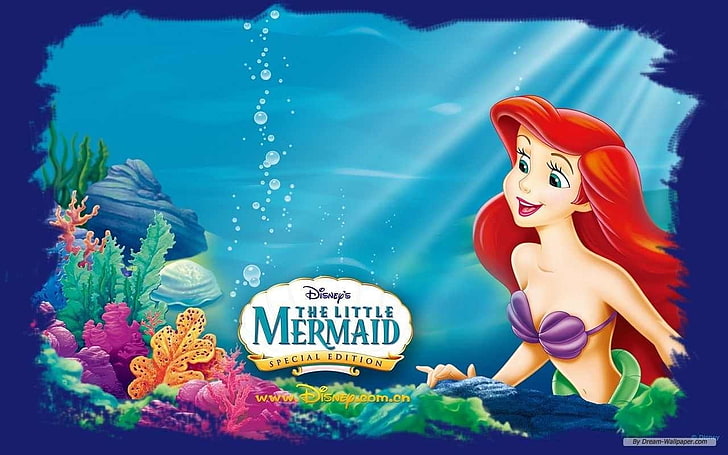Disney's The Little Mermaid special edition digital wallpaper, The Little Mermaid, HD wallpaper
