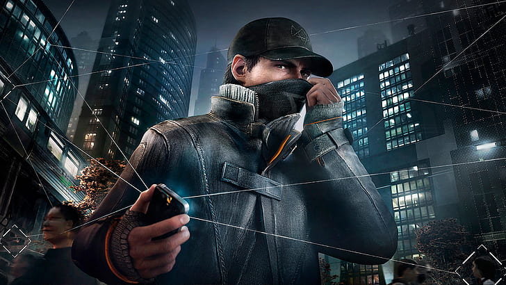 Aiden Pearce в Watch Dogs, Watch, Dog, Aiden, Pearse, HD тапет