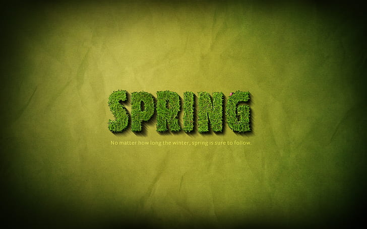Spring Time Background, grass, green, HD wallpaper