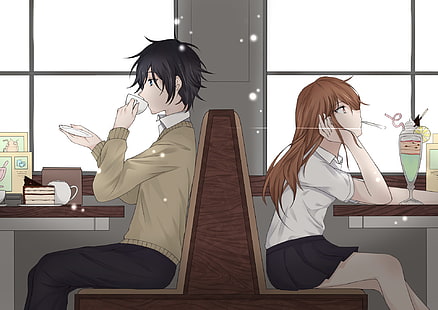 Anime, Hori-san a Miyamura-kun, Fondo de pantalla HD HD wallpaper