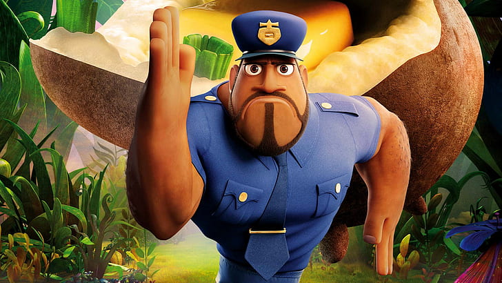 cloudy with a chance of meatballs 2, HD wallpaper