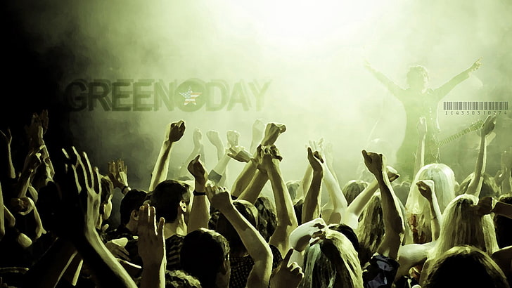 lukisan orang, Green Day, Wallpaper HD
