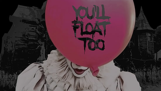 Clowns、It（movie）、Pennywise、You too float、 HDデスクトップの壁紙 HD wallpaper