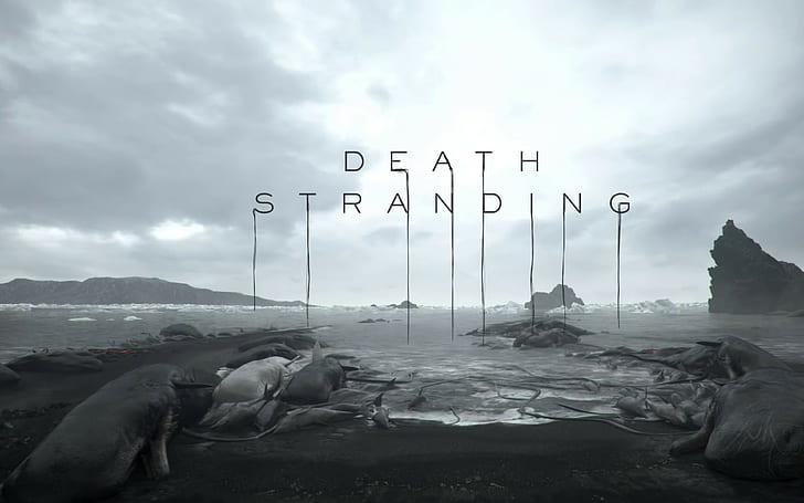 death stranding, latar belakang produksi kojima, 2017, unduh 3840x2400 death stranding, Wallpaper HD