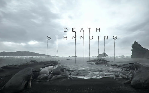 death stranding, kojima productions backgrounds, 2017, download 3840x2400 death stranding, HD wallpaper HD wallpaper