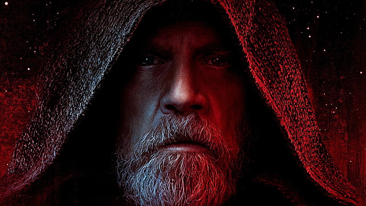Star Wars, Star Wars: The Last Jedi, Luke Skywalker, Mark Hamill, Fondo de pantalla HD