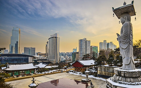 Южна Корея Сеул 2560 × 1600, HD тапет HD wallpaper