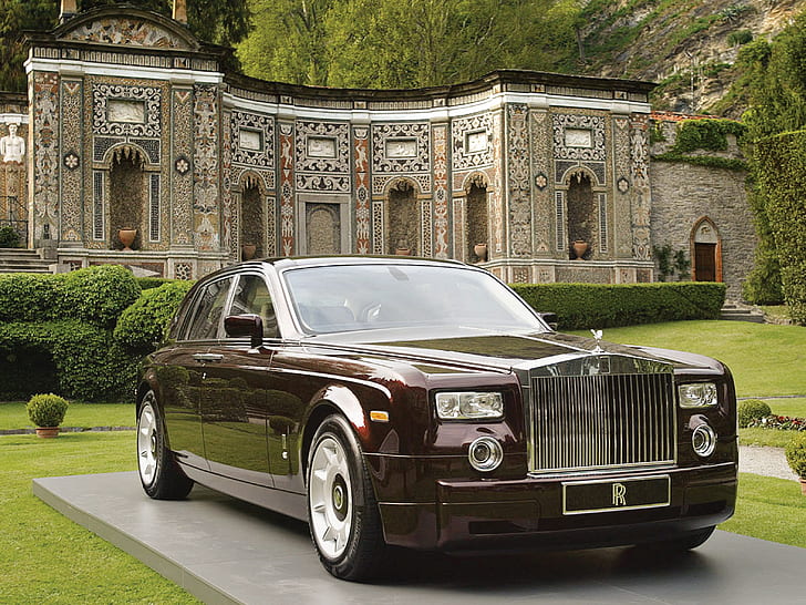 Rolls-Royce Bespoke Phantom Drophead Coupe, rolls royce phantom hr_manu, car, HD wallpaper