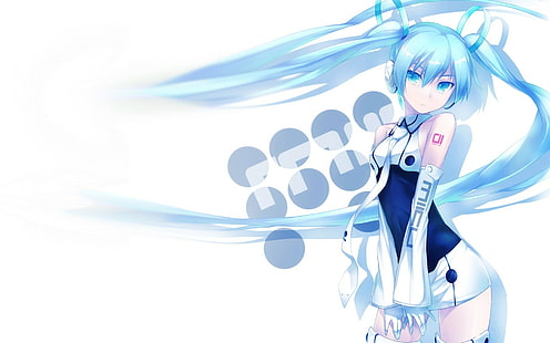 Hatsune Miku, Vocaloid, Anime, Anime Girls, HD-Hintergrundbild HD wallpaper