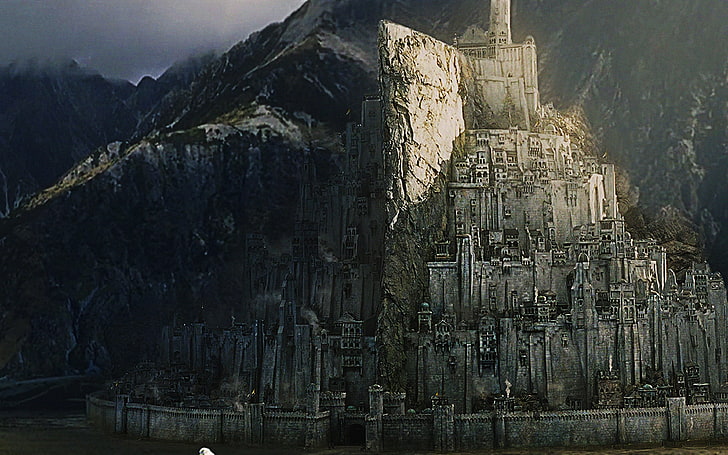 minas, tirith, lord, of, the, ring, art, HD tapet