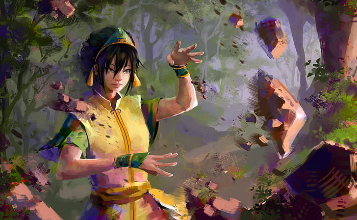 Avatar (anime), Avatar: The Last Airbender, Toph Beifong, Tapety HD
