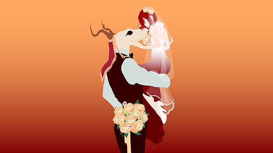 Anime, The Ancient Magus 'Bride, Chise Hatori, Elias Ainsworth, HD tapet HD wallpaper