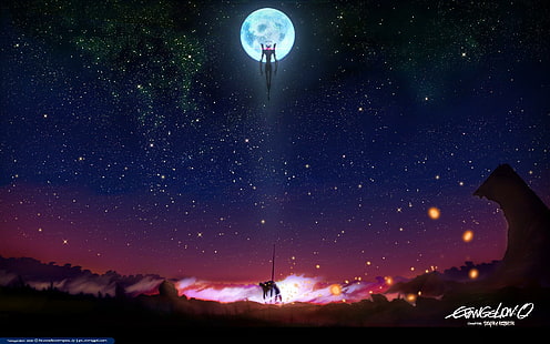 Neon Genesis Evangelion, serie, escena, anime, Neon Genesis Evangelion, Fondo de pantalla HD HD wallpaper